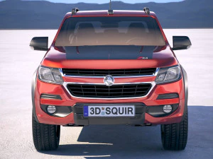 Holden Colorado Doublecab 2020 3D Model