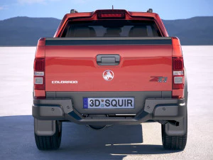 Holden Colorado Doublecab 2020 3D Model