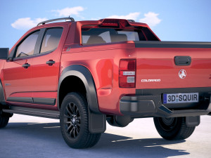Holden Colorado Doublecab 2020 Modelo 3D