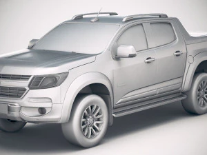Holden Colorado Doublecab 2020 3D Model