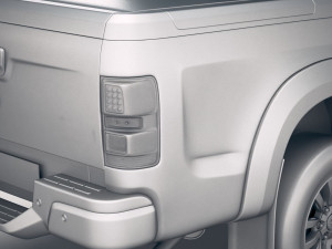 Holden Colorado Doublecab 2020 Modelo 3D