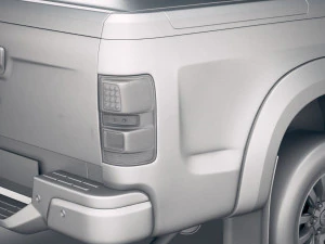 Holden Colorado Doublecab 2020 3D Model