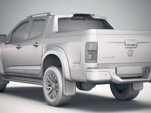 Holden Colorado Doublecab 2020 3D Model