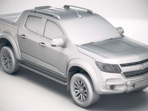 Holden Colorado Doublecab 2020 3D Model