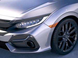 Honda Civic Hatchback 2020 Modello 3D