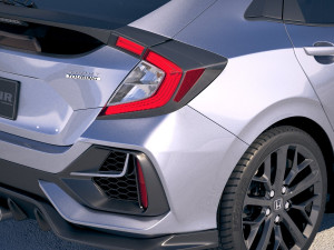 Honda Civic Hatchback 2020 Modello 3D