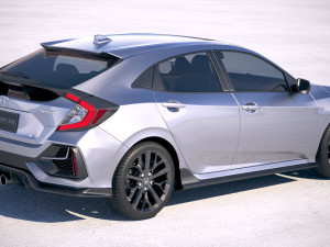 Honda Civic Hatchback 2020 Modello 3D