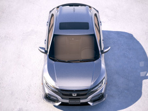 Honda Civic Hatchback 2020 Modello 3D