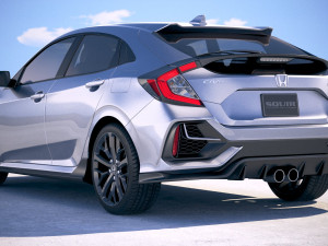 Honda Civic Hatchback 2020 Modello 3D