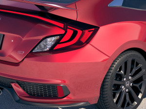 Honda Civic Si Coupe 2020 3D Model