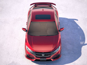 Honda Civic Si Coupe 2020 3D Model