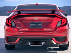 Honda Civic Si Coupe 2020 3D Model