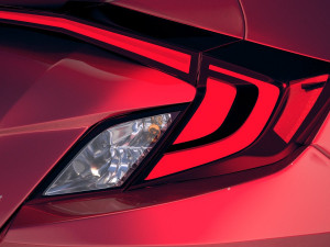 Honda Civic Si Coupe 2020 3D Model