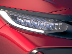 Honda Civic Si Coupe 2020 3D Model