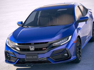 Honda Civic Si Sedan 2020 3D Модель