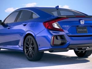 Honda Civic Si Sedan 2020 3D Модель