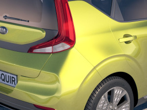 Kia Soul EV 2020 Modelo 3D