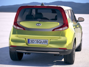 Kia Soul EV 2020 Modelo 3D