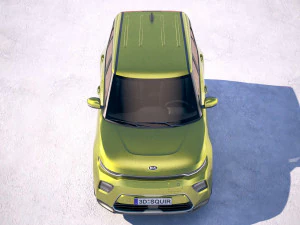 Kia Soul EV 2020 3D Model