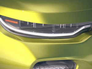 Kia Soul EV 2020 3D Model