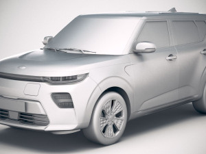 Kia Soul EV 2020 Modelo 3D