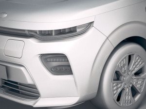 Kia Soul EV 2020 Modelo 3D