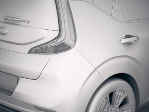 Kia Soul EV 2020 Modelo 3D