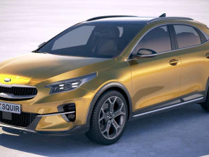 Kia Xceed 2020 Modello 3D