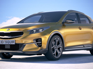 Kia Xceed 2020 3D Model