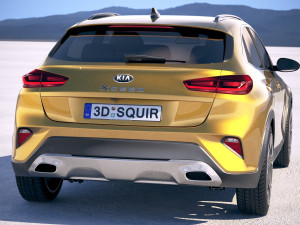 Kia Xceed 2020 3D Model