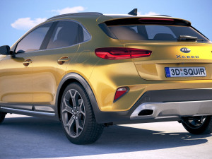 Kia Xceed 2020 3D Model