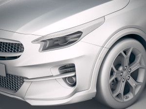Kia Xceed 2020 3D Model