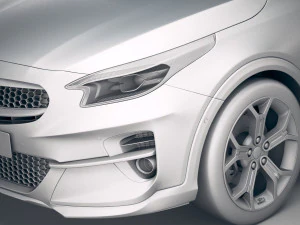 Kia Xceed 2020 3D Model