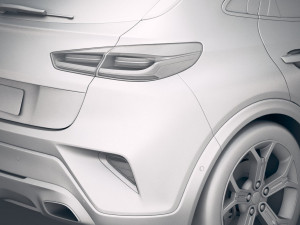 Kia Xceed 2020 3D Model
