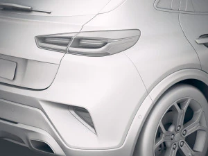 Kia Xceed 2020 3D Model