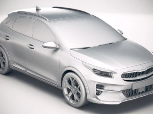 Kia Xceed 2020 3D Model