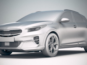 Kia Xceed 2020 3D Model