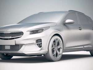 Kia Xceed 2020 3D Model