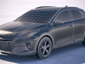 Kia Xceed 2020 3D Model