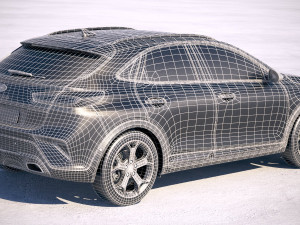 Kia Xceed 2020 3D Model