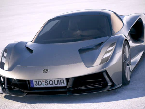 Lotus Evija 2020 3D Model