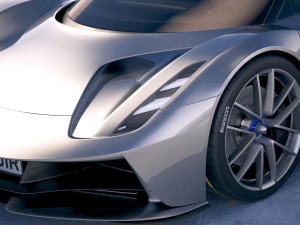 Lotus Evija 2020 3Dモデル