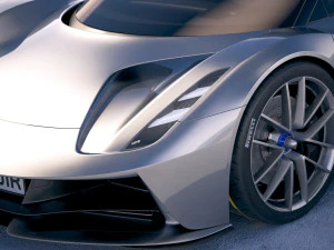 Lotus Evija 2020 3D Model