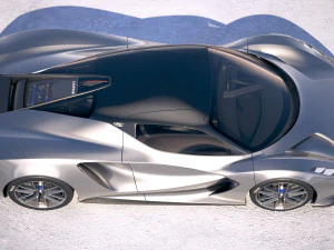 Lotus Evija 2020 3D Model