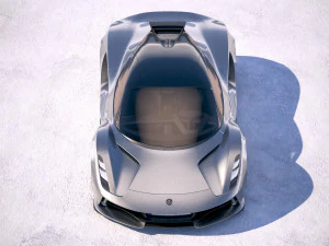 Lotus Evija 2020 3D Model