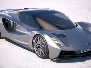 Lotus Evija 2020 3D Model