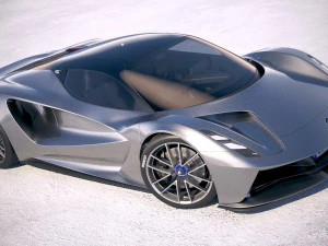 Lotus Evija 2020 3D Model
