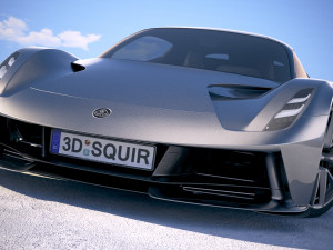 Lotus Evija 2020 3Dモデル