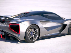 Lotus Evija 2020 3D Model