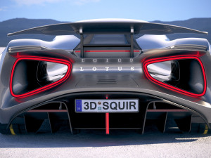 Lotus Evija 2020 3Dモデル